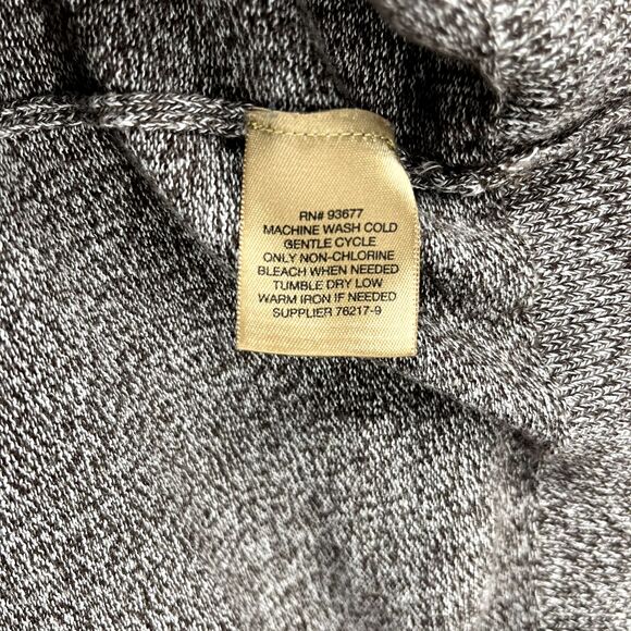 The Foundry Sweater Mens 2XL Tall Brown 1/4 Zip Long Sleeve Heather Pullover - Picture 11 of 16